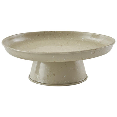 Granite Enamelware Sandstone - Cake Pedestal Park Designs - The Fox Decor